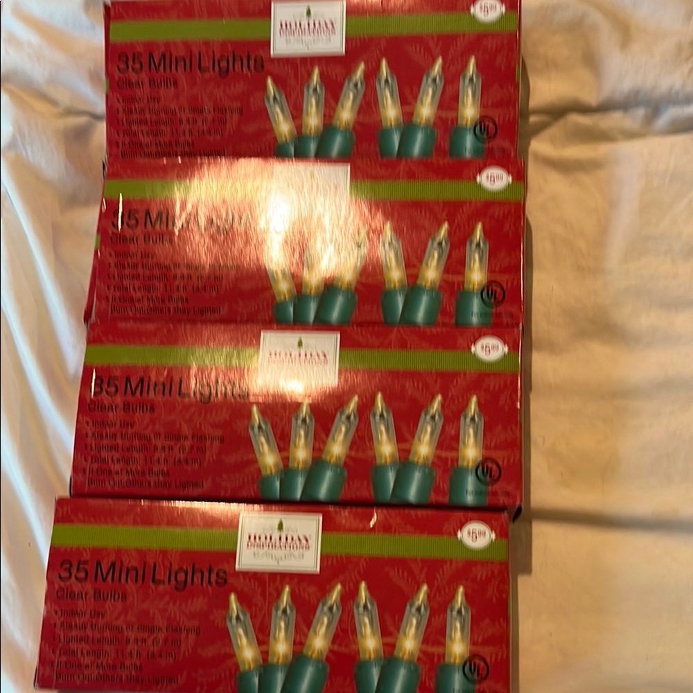 Set of four string lights.  BNWT.